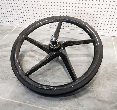 Carboncian 5 Spokes 349 16" Carbon Wheelset for Brompton Bicycle