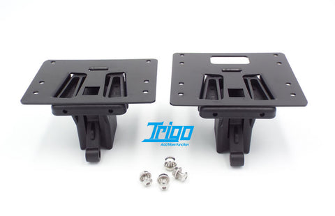 Trigo Front Rack / Double Water Bottle Cage Adaptor for Brompton Bicycle