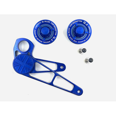 Union Jack 7075 Pulley + Tensioner Set for Brompton Bicycle