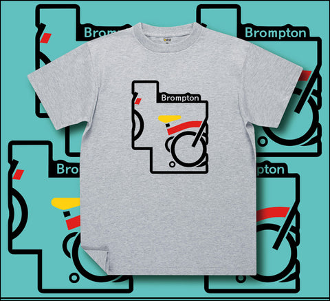 F+ BEE-3 Brompton Bicycle T-Shirt