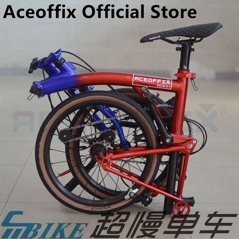 ACE 2021 9.8kg 3 Speed Folding Bike Complete Set