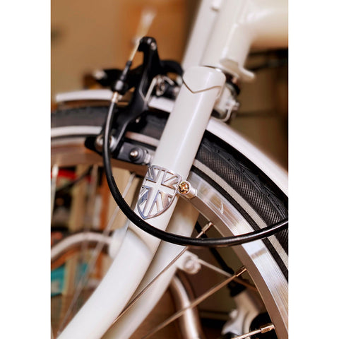 Union Jack Cable Fender Disc Wire Guard for Brompton Bicycle
