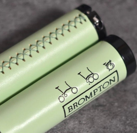 KEEP Leather Handlebar Grips for Brompton Bicycle