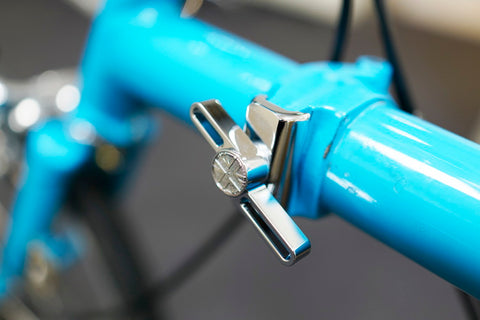 Union Jack Hinge Clamp Lever + Plate Set for Brompton Bicycle