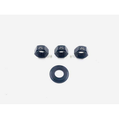 H&H Titanium Rear Wheel Nut Set for Brompton Bicycle