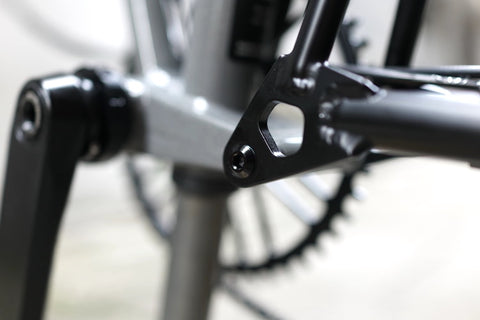 Union Jack Titanium Rear Hinge Bolt for Brompton Bicycle P/T Line