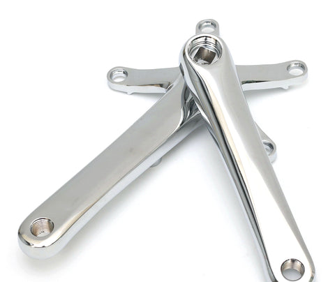 Polished Crankset for Brompton Bicycle