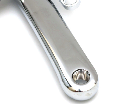 Polished Crankset for Brompton Bicycle