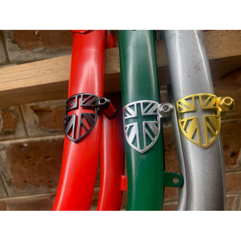 Union Jack Cable Fender Disc Wire Guard for Brompton Bicycle