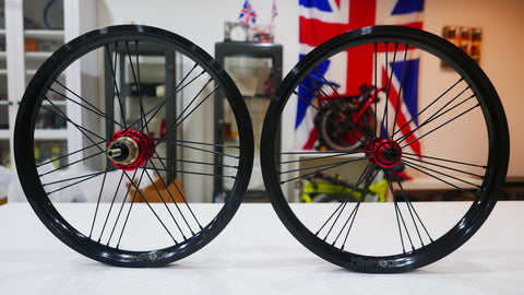 MiniMODS 28H 7 Star 2-4 Speed Wheelset for Brompton Bicycle