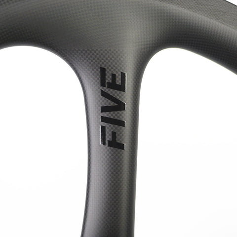 SMC FIVE 16" 349 5 Spokes Carbon Wheelset for Brompton Bicycle