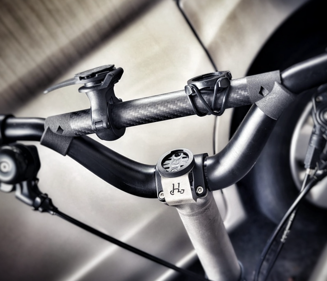 OCH Premium Carbon Fiber Handlebar Bridge for Brompton Bicycle ...