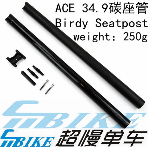 ACE 580mm 31.8mm Diameter Carbon Seatpost for Brompton Bicycle