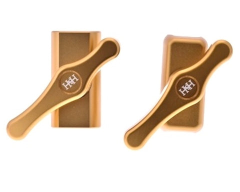 H&H ID1 Hinge Clamp Plate and Lever Set for Brompton Bicycle