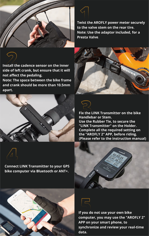 AROFLY LINK A1 Bicycle Power Meter