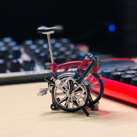 1/10 Brompton Bicycle Plastic Model