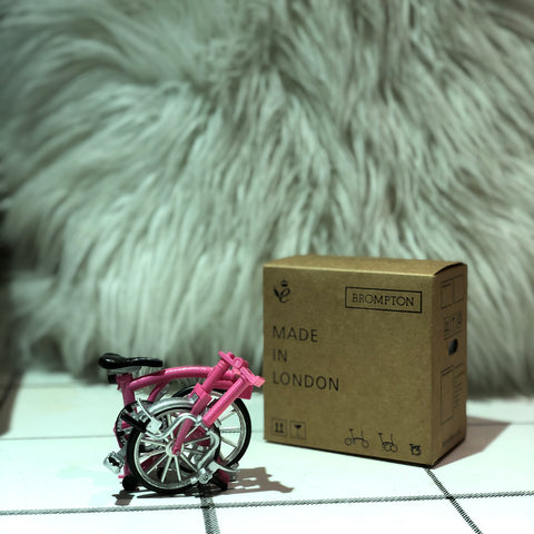 1/10 Brompton Bicycle Plastic Model