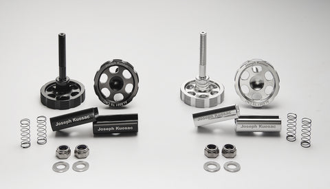 Joseph Kuosac Ergonomic Knob Lever (Lightweight) + Hing Clamp Set for Brompton Bicycle