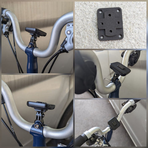 OCH Adjustable Peak Design Stem Adapter for Brompton Bicycle