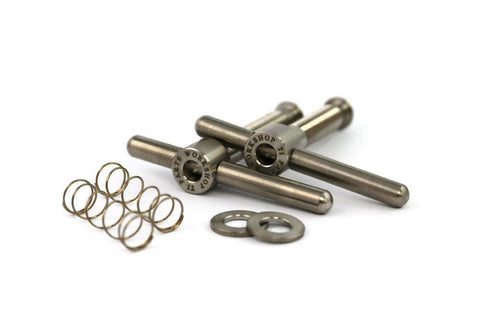 Ti Parts Workshop Titanium Hinge Clamp Levers for Brompton Bicycle