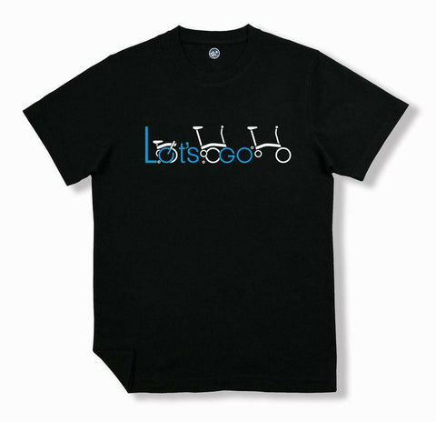 F+ Brompton Bicycle Let's Go Brompton T-Shirt