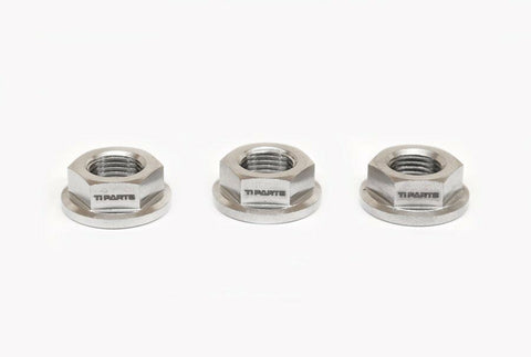 Ti Parts Workshop Titanium Rear Wheel Flange Nut for Brompton Bicycle