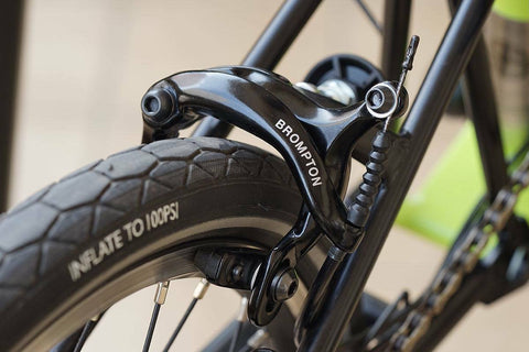 Ti Parts Workshop Front/Rear Caliper Brake Titanium Bolt Set for Brompton Bicycle (2018 or after)