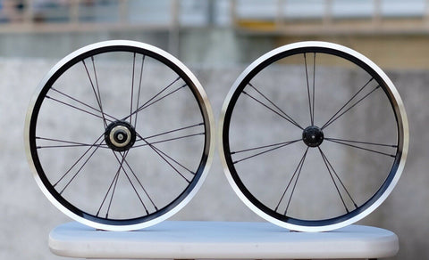 H&H ROLF Aluminium Alloy 16" 349 Wheelset for Brompton Bicycle