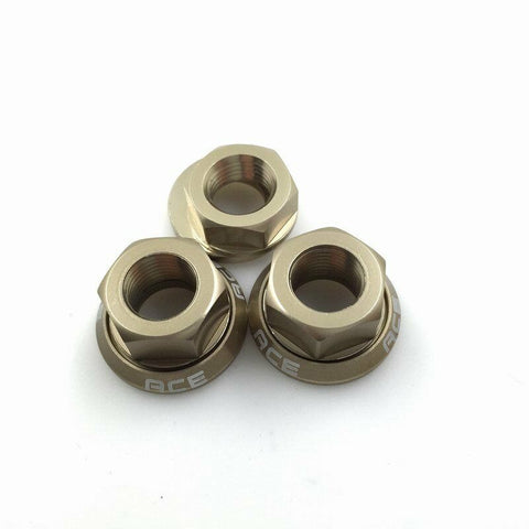 ACE Flange Nut and Washer Set for Brompton Bicycle 2 Speed Rear Hub