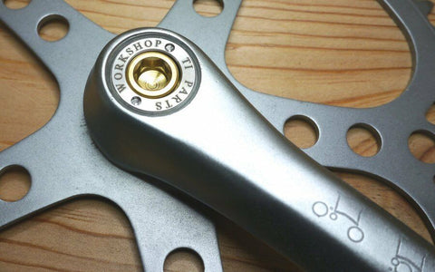 Ti Parts Workshop Titanium Crank Bolt Set for Brompton Bicycle