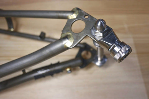 Ti Parts Workshop Titanium QD Pedal Holder for Brompton Bicycle