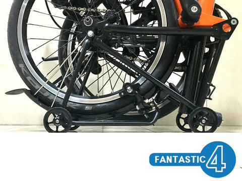brompton eazy wheels no rack