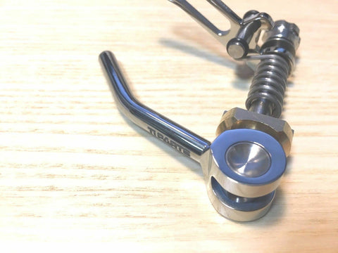Ti Parts Workshop Titanium Seatpost Clamp Set for Brompton Bicycle