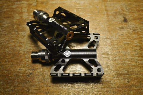 Ti Parts Workshop Aluminium Double X QD Pedal for Brompton Bicycle