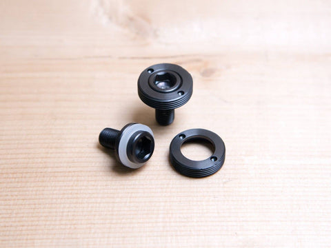 Ti Parts Workshop Titanium Crank Bolt Set for Brompton Bicycle
