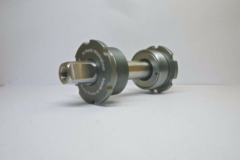 Ti Parts Workshop 118.5mm Bottom Bracket for Brompton Bicycle