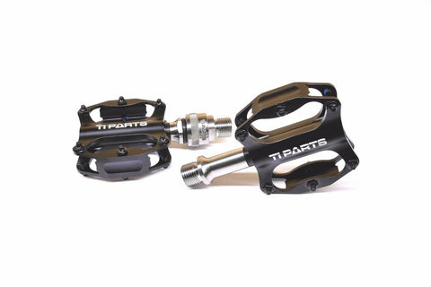 Ti Parts Workshop Aluminum Mini Quick Release Pedals for Brompton Bicycle