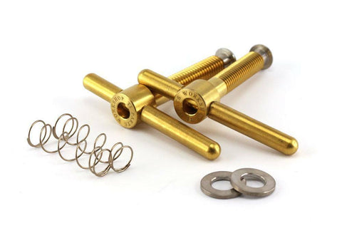 Ti Parts Workshop Titanium Hinge Clamp Levers for Brompton Bicycle