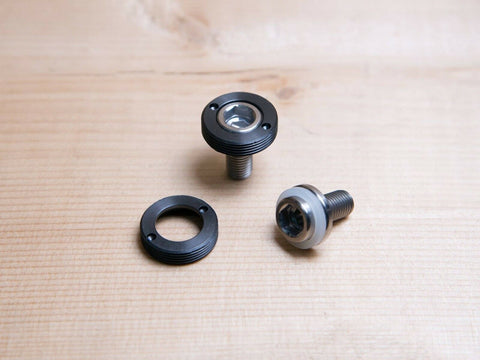 Ti Parts Workshop Titanium Crank Bolt Set for Brompton Bicycle