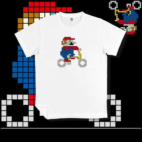 F+ Mario Brompton Bicycle T-Shirt