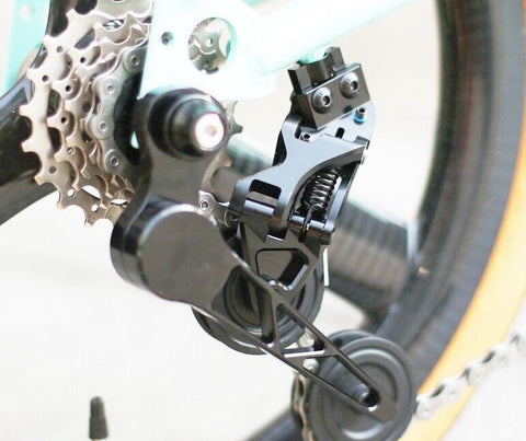 7 Speed Rear Derailleur and Tensioner Set for Brompton Bicycle