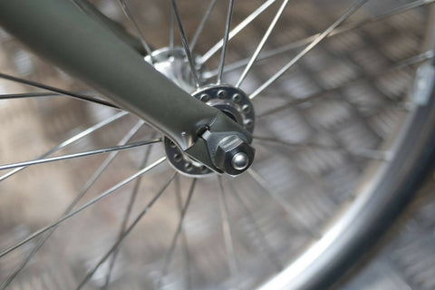 Ti Parts Workshop Titanium Front Wheel Nut for Brompton Bicycle
