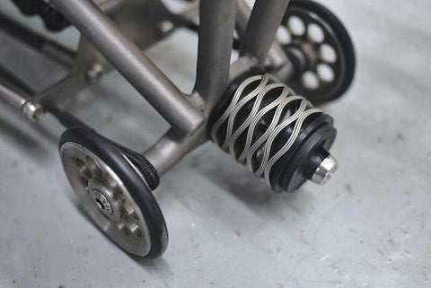 Japan Matumura Kohki Scrowave Springs Suspension for Brompton Bicycle