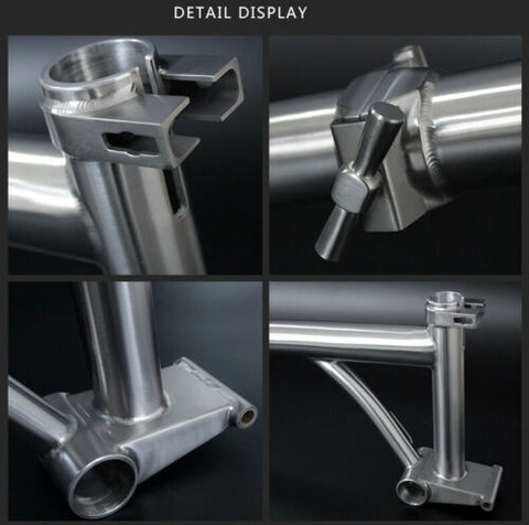 Fantastic4 Titanium Main Body Frame for Brompton Bicycle