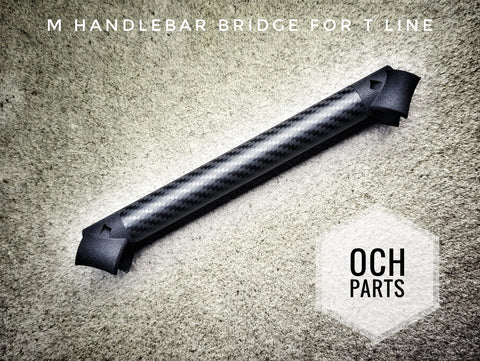 OCH Premium Carbon Fiber Handlebar Bridge for Brompton Bicycle