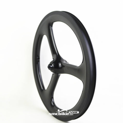 SMC Govan 16" 349 3 Spokes Carbon Wheelset for Brompton Bicycle