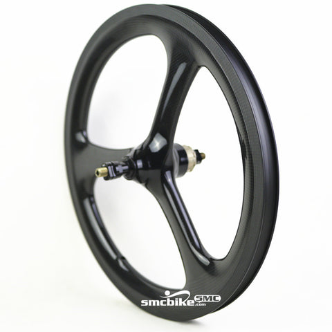 SMC Govan 16" 349 3 Spokes Carbon Wheelset for Brompton Bicycle