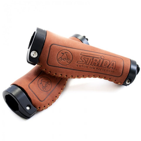 STRIDA Leather Comfort Handlebar Grips