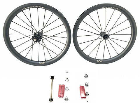 Suncord 16″ 349 Alloy Wheelset for Brompton Bicycle
